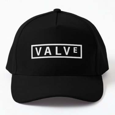 Valve Classic Logo Baseball Cap Casquette Hat Black Snapback Mens Women