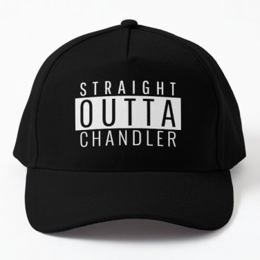 Straight Outta Chandler Arizona Baseball Cap Casquette Hat Snapback Women Mens Black
