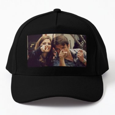 Stana Katic And Nathan Fillion Behind Th Baseball Cap Casquette Hat Mens Women Snapback Black