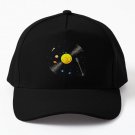 Solar System Vinyl Record Baseball Cap Hat Casquette Mens Women Snapback Black