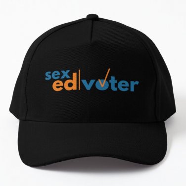 Sex Ed Voter Classic Logo Baseball Cap Hat Women Black Mens Casquette