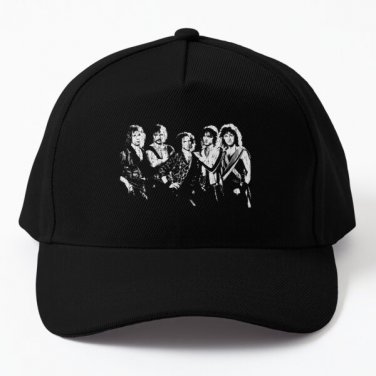 Scorpions Black Group Baseball Cap Hat Mens Black Casquette Women