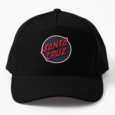 Santa Cruz Baseball Cap Casquette Hat Women Black Hip Hop Snapback Mens