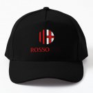 Rossoneri Alt 2 Baseball Cap Hat Black Snapback Casquette Women