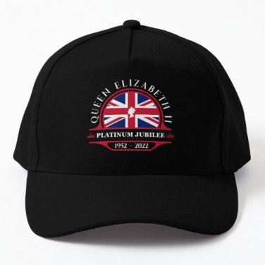 Platinum Jubilee 1952 2022 Platinum Baseball Cap Hat Snapback Mens Casquette