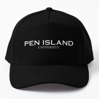 Pen Island University From Blueycapsules Baseball Cap Hat Casquette Snapback