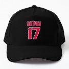 Ohtani 17 For Red Base Baseball Cap Hat Women Black Mens Casquette