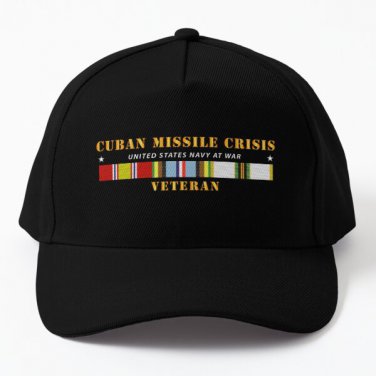 Navy Cuban Missile Crisis W Afem Cold Baseball Cap Hat Mens Women Casquette
