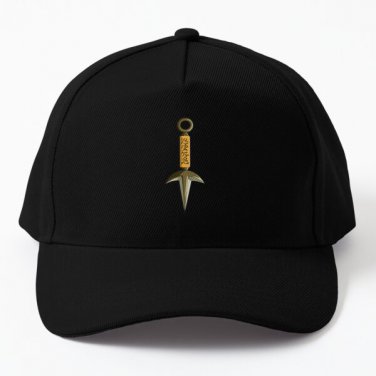 Minato Kunai Anime Weapon Baseball Cap Hat Casquette Black Women Mens Snapback