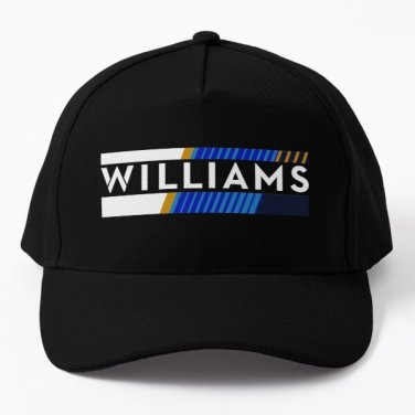 Williams Baseball Cap Hat Black Snapback Casquette Mens