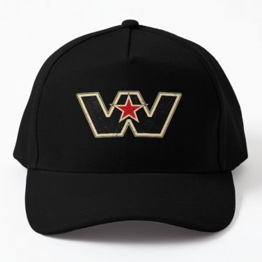 Western Star Truck W Baseball Cap Hat Snapback Casquette Women Mens Black