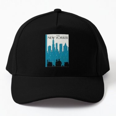 Vintage New Yorker Cover 1925 Baseball Cap Hat Snapback Mens Black Casquette