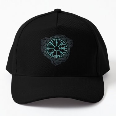 Vegvisir Baseball Cap Hat Casquette Women Hip Hop Black