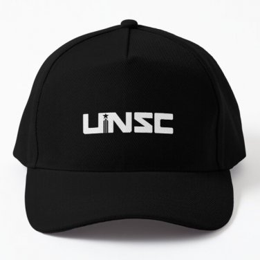 Unsc Logo White Baseball Cap Casquette Hat Snapback Hip Hop