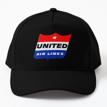 United Air Lines 1954 Logo Baseball Cap Casquette Hat Women Hip Hop Snapback