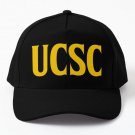 Ucsc Pointy Font Baseball Cap Hat Mens Snapback Black Women Casquette