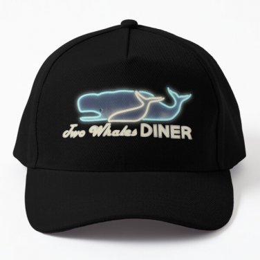 Two Whales Diner Baseball Cap Hat Snapback Casquette Hip Hop Women
