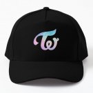 Twice Logo Pastel Galaxy Baseball Cap Hat Mens Casquette Black