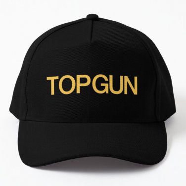 Top Gun Movie Cap Casquette Baseball Cap Casquette Hat Mens Hip Hop Women Black