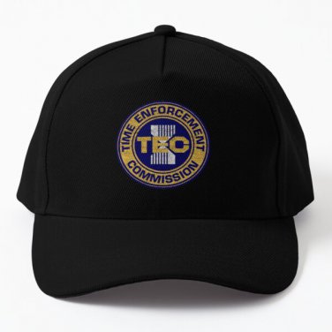 Time Enforcement Commission Baseball Cap Hat Casquette Mens Snapback Women Black
