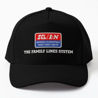 The Family Lines System Railroad Baseball Cap Casquette Hat Black Hip Hop Mens