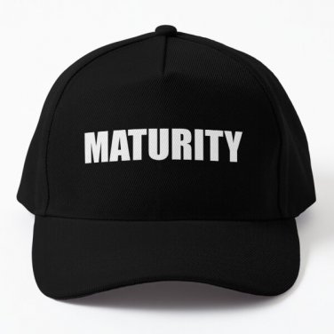 Maturity Baseball Cap Casquette Hat Black Women Hip Hop Mens