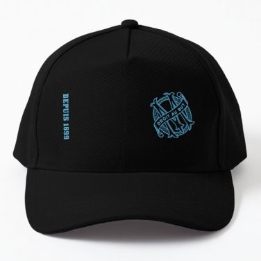 Marseille Baseball Cap Hat Casquette Hip Hop Black Mens Women
