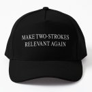 Make Two-Strokes Relevant Again Dirtbike design Baseball Cap Hat Casquette Snapback