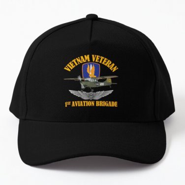 Vietnam 1St Aviation Brigade O 1 Bir Baseball Cap Hat Czapka Snapback Casquette