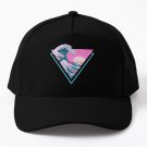 Vaporwave Aesthetic Great Wave Retro Tri Baseball Cap Hat Black Czapka Casquette Snapback