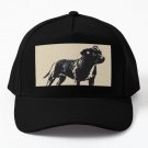 Staffordshire Bull Terrier Conte Style Baseball Cap Hat Casquette Snapback Black Czapka