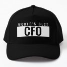 World Is Best Cfo Baseball Cap Hat Black Women Casquette