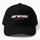 Work Wheels Japan Baseball Cap Hat Printed Hip Hop Black Casquette Snapback Czapka Fish