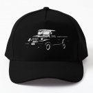 Vintage Truck Baseball Cap Hat Casquette Black Mens
