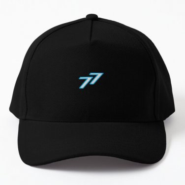 Valtteri Bottas Number 77 Blue 2 Baseball Cap Hat Mens Casquette Black