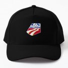 Us Ski Team Usa Graphic Vinta Baseball Cap Hat Czapka Printed Snapback Hip Hop Black