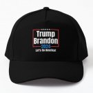 Trump Brandon 2024 Shirt Let Is Go Brando Baseball Cap Hat Printed Hip Hop Czapka Sun