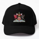 Trinidad And Tobago Coat Of Arms Baseball Cap Hat Black Casquette Snapback Hip Hop
