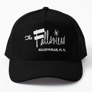 The Fallsview White Text Baseball Cap Hat Printed Snapback Czapka Hip Hop Casquette