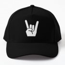 Rock Devil Horns Simple Icon Baseball Cap Hat Hip Hop Printed Czapka Black Snapback Fish