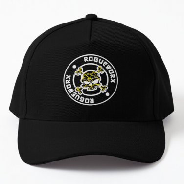 Reworxed High Roller Baseball Cap Casquette Hat Black Mens Women