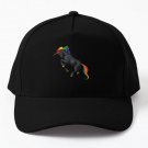 Rainbow Pride Unicorn Dark Cap Hat Casquette Mens Women Black Snapback