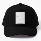 Pride Dont Hit And Dont Hide Baseball Cap Casquette Hat Women Black