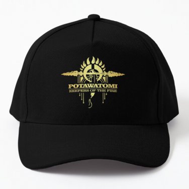 Potawatomi 2 Na Baseball Cap Hat Women Casquette Snapback Black
