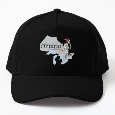 Ontario Breeding Bird Atlas Standard Log Baseball Cap Hat Hip Hop Czapka Casquette Sport