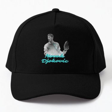 Novak Djokovic Design G17 Baseball Cap Hat Snapback Casquette Mens Black