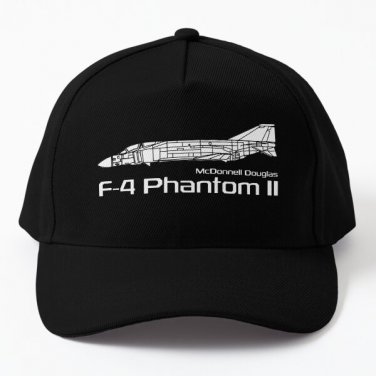 Mcdonnell Douglas F 4 Phantom Ii Baseball Cap Hat Hip Hop Casquette Fish