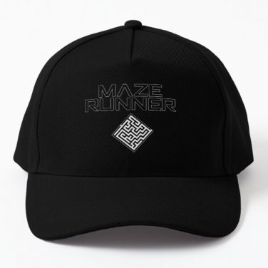Maze Runner Baseball Cap Hat Printed Black Casquette Hip Hop