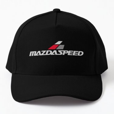 Mazdaspeed Baseball Cap Hat Black Snapback Hip Hop Casquette Printed Czapka