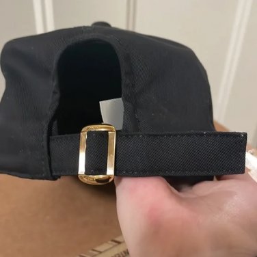 New black Celine hat